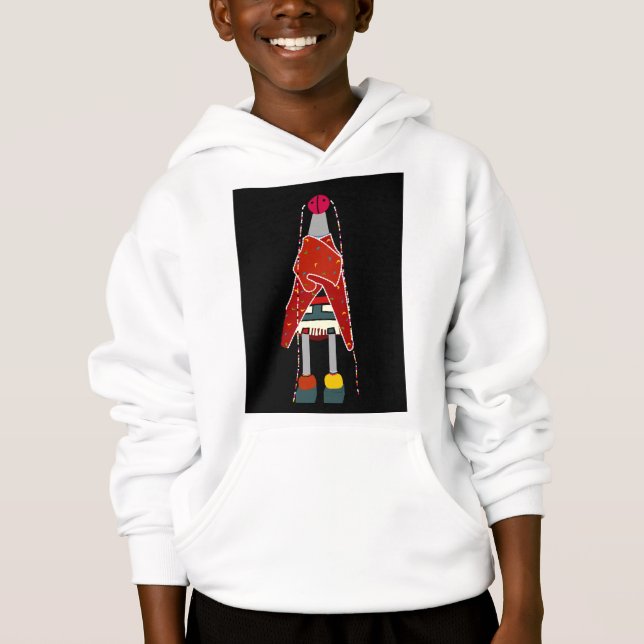 A funny face hoodie (Front)