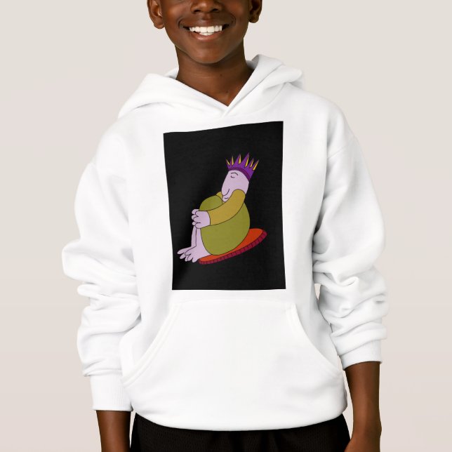 A funny face hoodie (Front)
