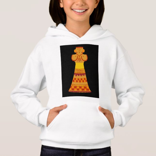 A funny face hoodie (Front)