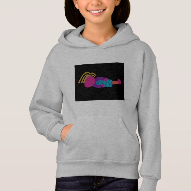 A funny face hoodie (Front)
