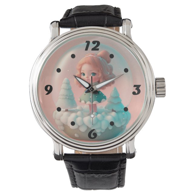 A funny little doll on a cloud  watch (Front)
