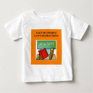 a funny math joke baby T-Shirt