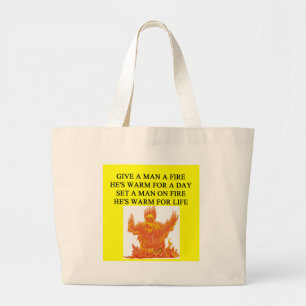 a funny proverb for feminists about dealing with m large tote bag