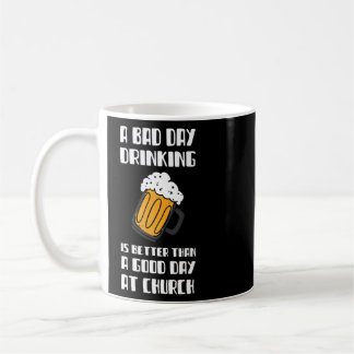 A Funny Secular Atheist Or Agnostic  For Beer Love Coffee Mug