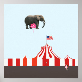 A Funny Thing Happened At The Circus Print