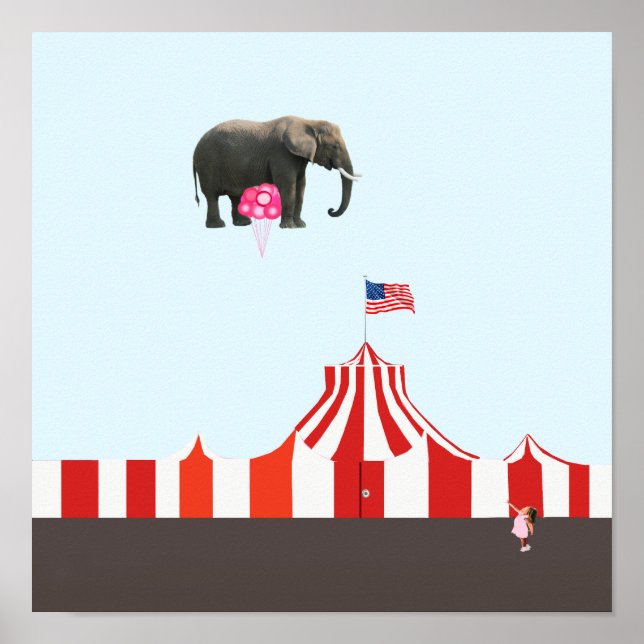 A Funny Thing Happened At The Circus Print (Front)