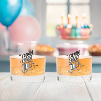 A Fusion of Beer and Wine in Luxury Glassware Whiskey Glass