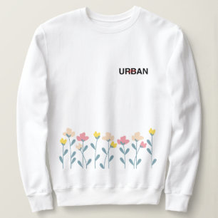 A Fusion of Flora and Urban Design sweatshirt 