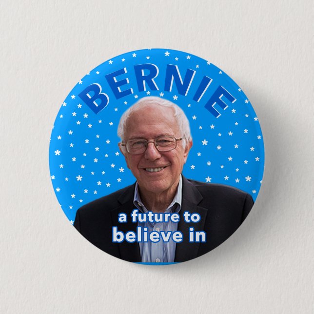 A Future To Believe In Pinback Button (Front)