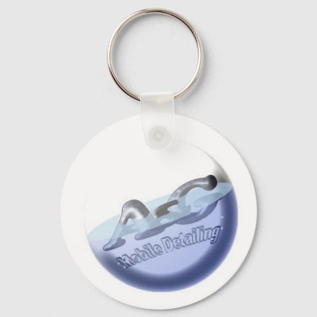 A&G Mobile Auto Detailing Logo Keychain (Front)