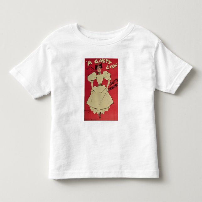 A Gaiety Girl at the Daly's Theatre Toddler T-shirt (Front)