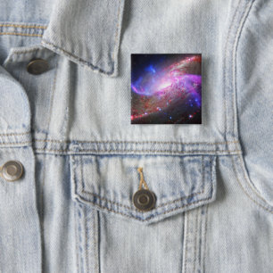 A Galactic Light Show In Spiral Galaxy Ngc 4258. Button