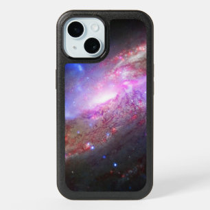 A Galactic Light Show In Spiral Galaxy Ngc 4258. iPhone 15 Case