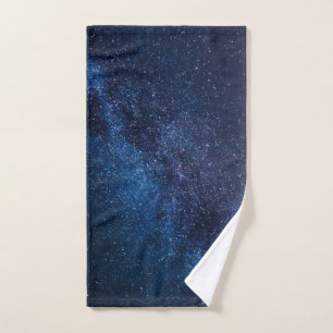 A galaxy of stars in the night Cute Hand Towel