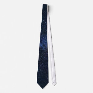 A galaxy of stars in the night sky tie