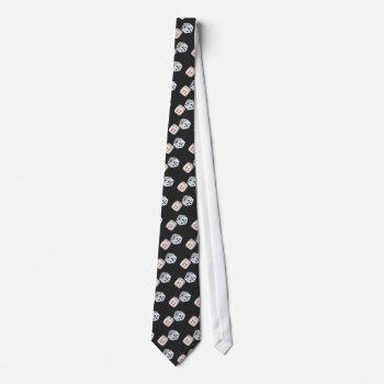 A Gambler's Tie!! Snake Eyes!!  Let Um Roll!! Neck Tie by Jubal1 at Zazzle