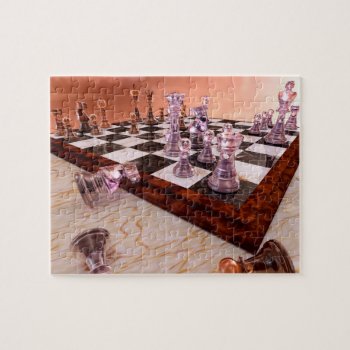 A Game Of Chess Jigsaw Puzzle by BonniePhantasm at Zazzle