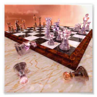 Paul Morphy--Chess Puzzle Photographic Print for Sale by