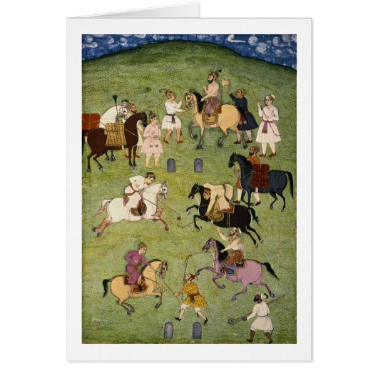 A Game of Polo, from the Large Clive Album (Front)