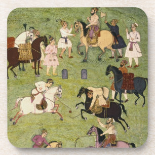 A Game of Polo, from the Large Clive Album Drink Coaster