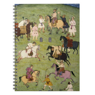 A Game of Polo, from the Large Clive Album Notebook
