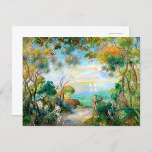 A garden in Sorrento August Renoir  Postcard