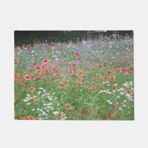 "A Garden of Wild Flowers!" Doormat