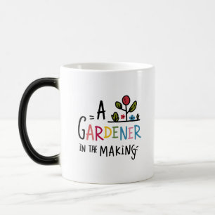 A gardener in the making color morph mug