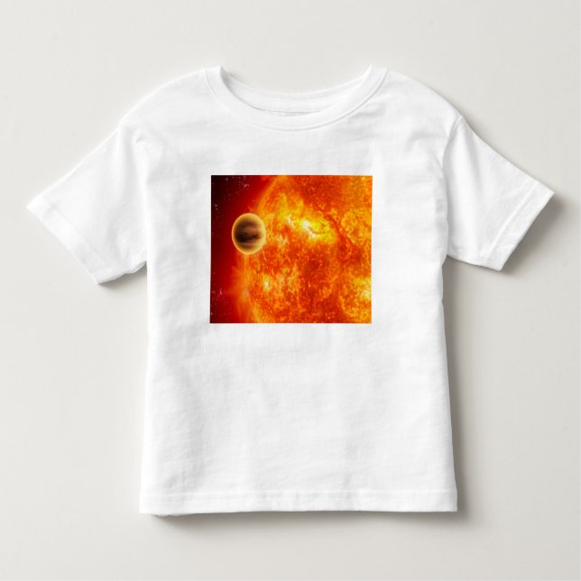 A gas-giant exoplanet toddler t-shirt (Front)