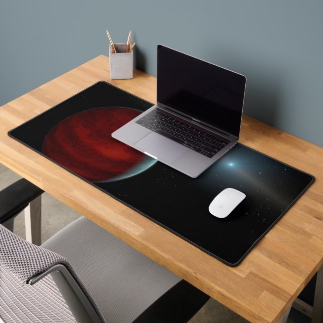 A Gas Giant Planet Around A White Dwarf Star. Desk Mat (Office 2)