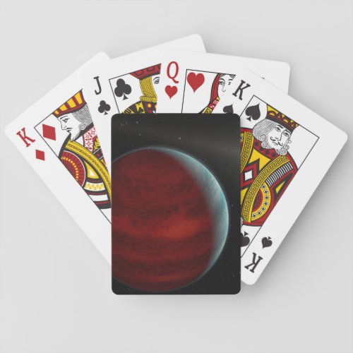 A Gas Giant Planet Around A White Dwarf Star Playing Cards