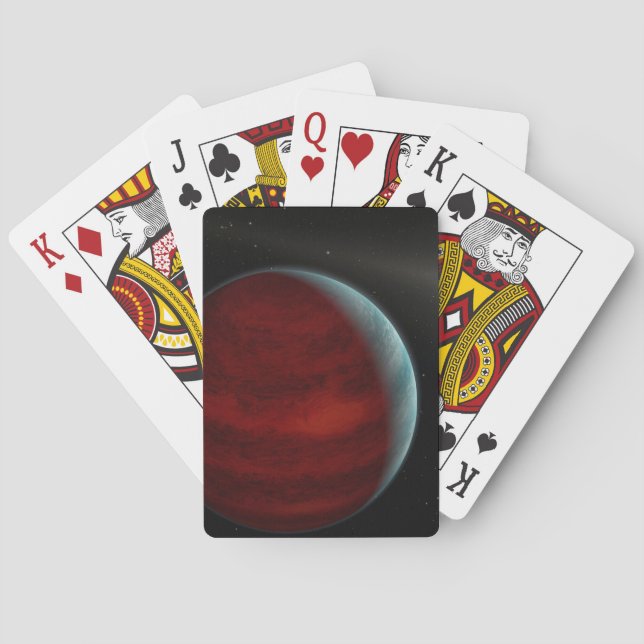 A Gas Giant Planet Around A White Dwarf Star. Poker Cards (Back)