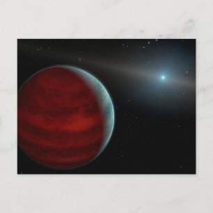 A Gas Giant Planet Around A White Dwarf Star. Postcard