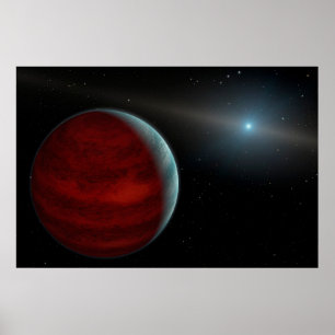 A Gas Giant Planet Around A White Dwarf Star. Poster