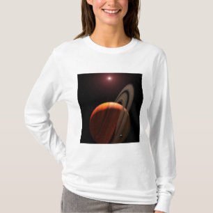 A gas giant planet orbiting a red dwarf T-Shirt