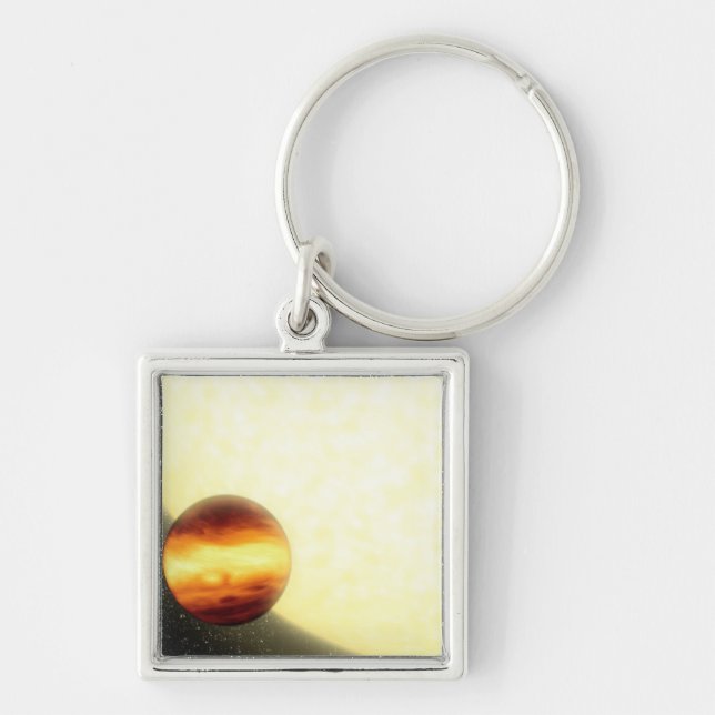 A gas-giant planet orbiting very close keychain (Front)