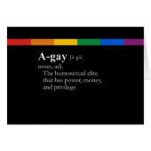 A-GAY (Front Horizontal)