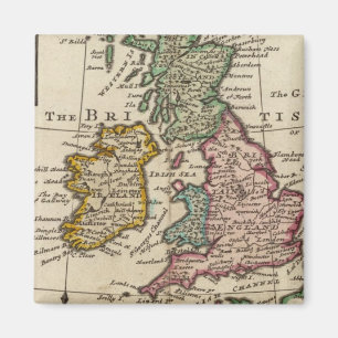 A general map of Great Britain and Ireland Magnet
