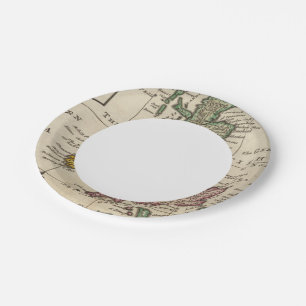 A general map of Great Britain and Ireland Paper Plates