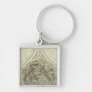 A general map of terraqueous globe or the world keychain