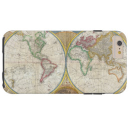 A General Map of the World by Samuel Dunn 1794 Tough iPhone 6 Plus Case