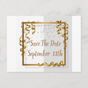 A Generic Save The Date Postcard
