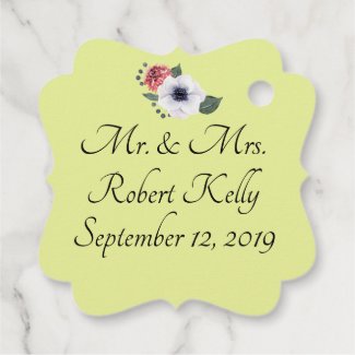A Generic Thank You Favor Tags