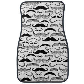 A Gentlemen's Club. Mustache pattern 2 Car Mat