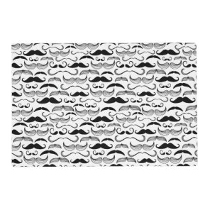 A Gentlemen's Club. Mustache pattern 2 Placemat