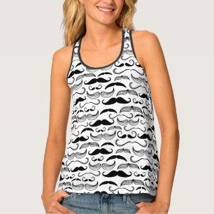 A Gentlemen's Club. Mustache pattern 2 Tank Top