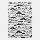A Gentlemen&#39;s Club. Mustache Pattern 2 Towel at Zazzle