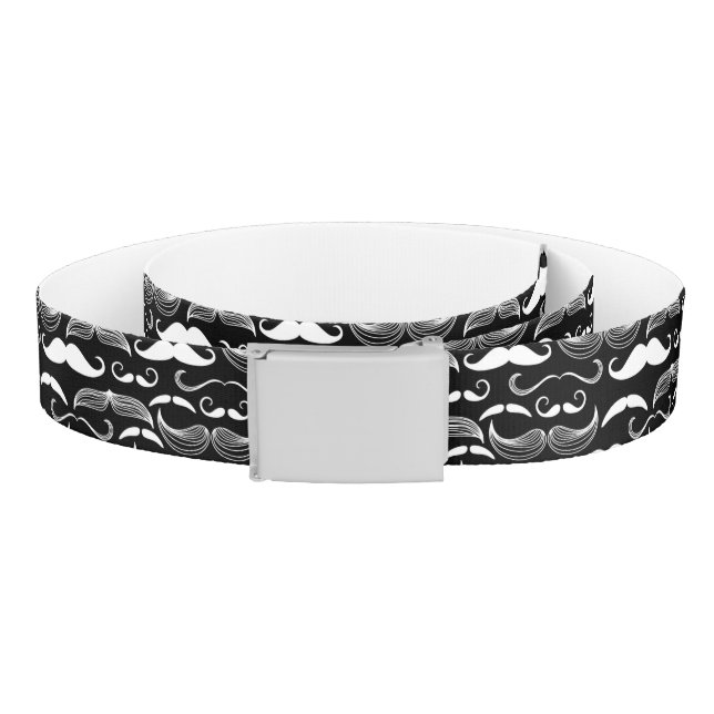A Gentlemen's Club. Mustache pattern Belt (Coil)