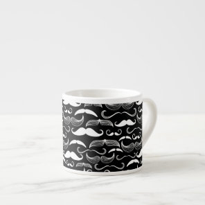 A Gentlemen's Club. Mustache pattern Espresso Cup