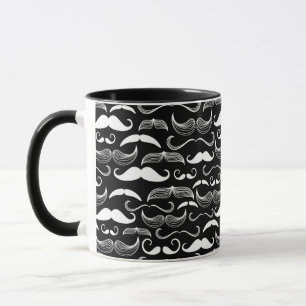 A Gentlemen's Club. Mustache pattern Mug